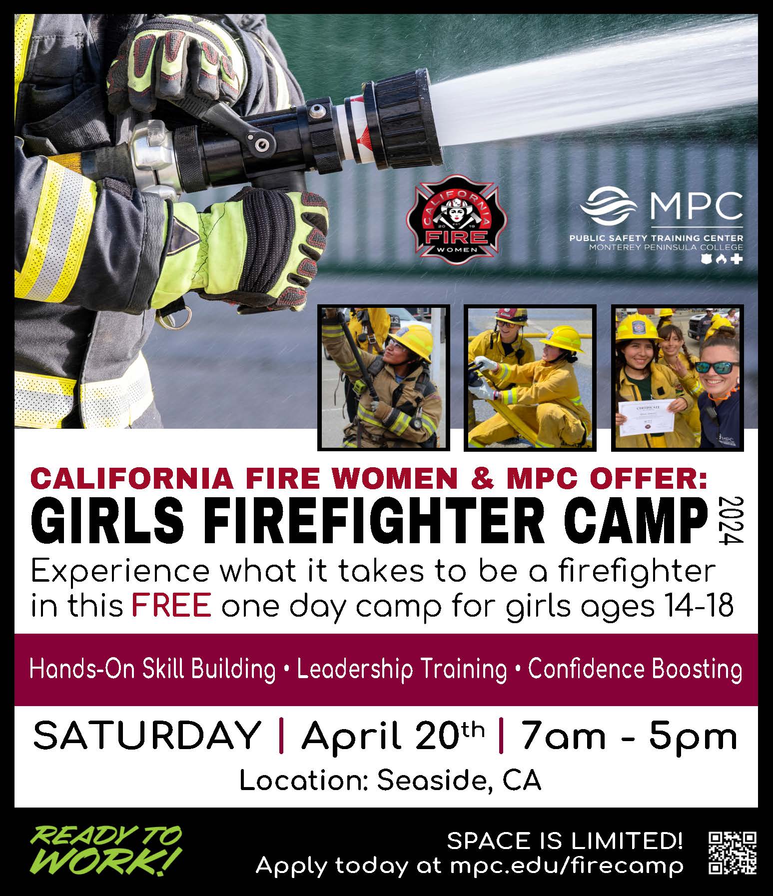 CalFire Girls Camp