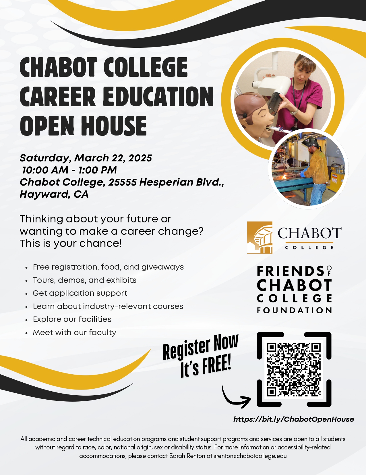 Chabot College Career Education Open House