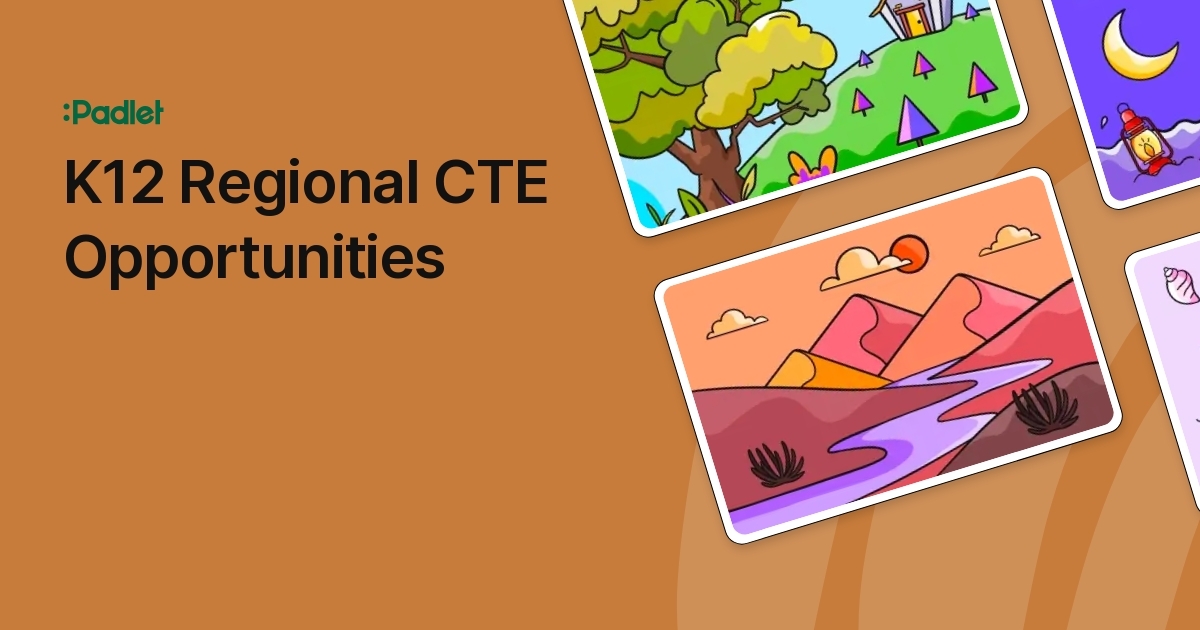 K12 Regional CTE Opportunities