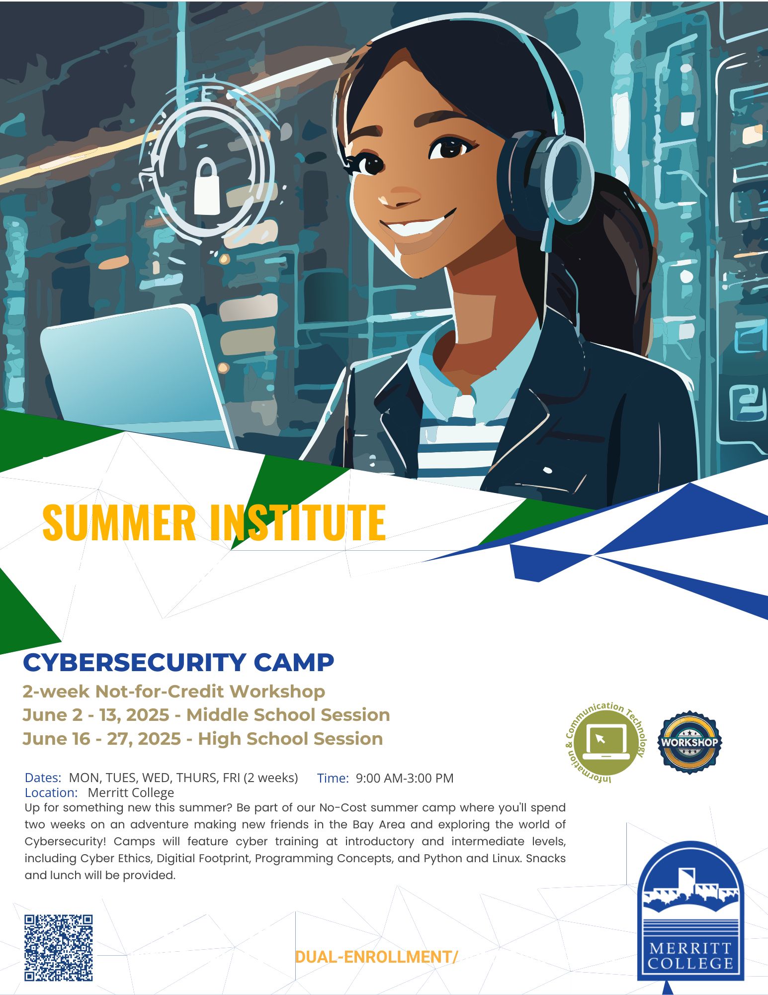 Cybersecurity Camp banner