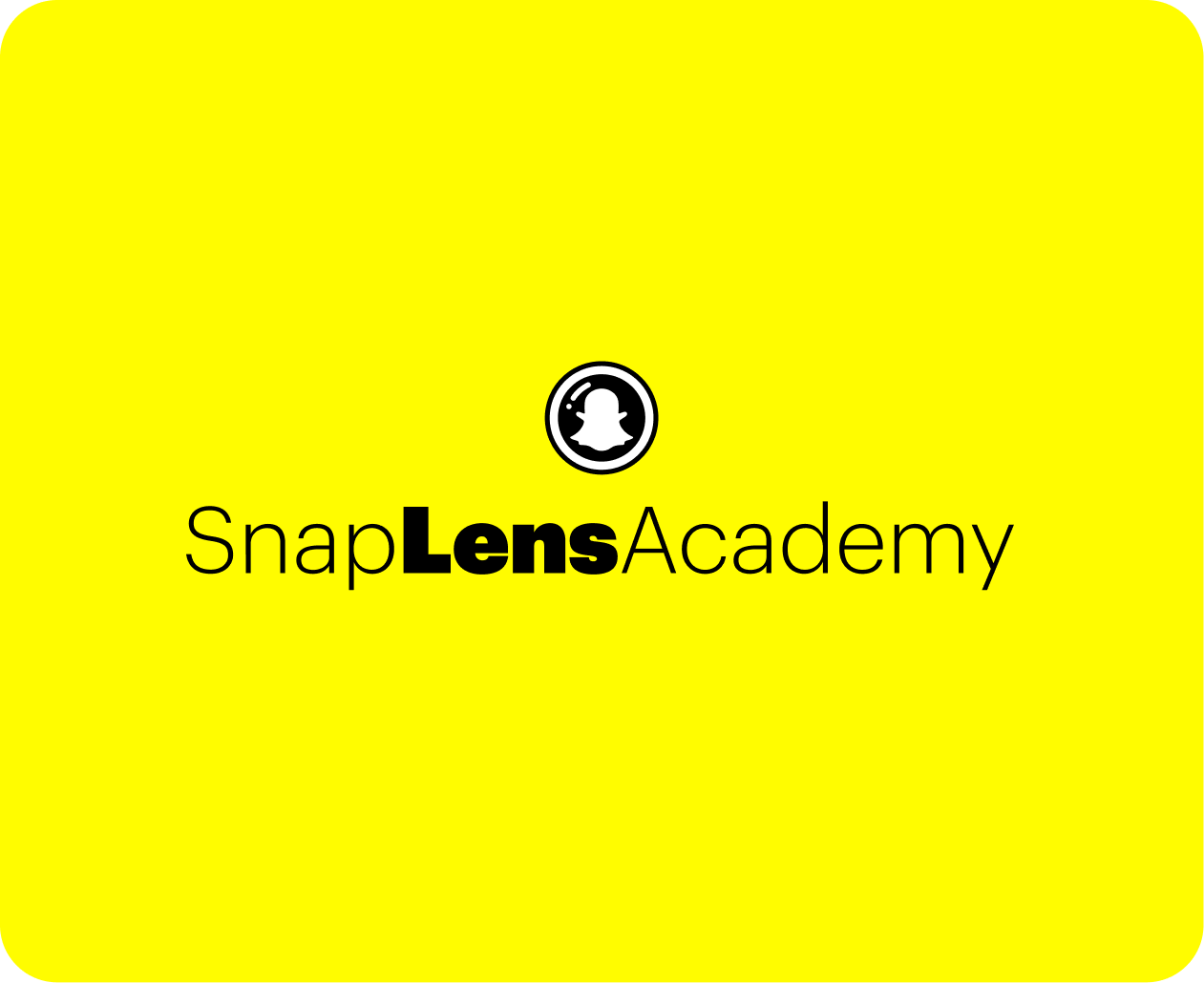 Snap Lens Academy Banner