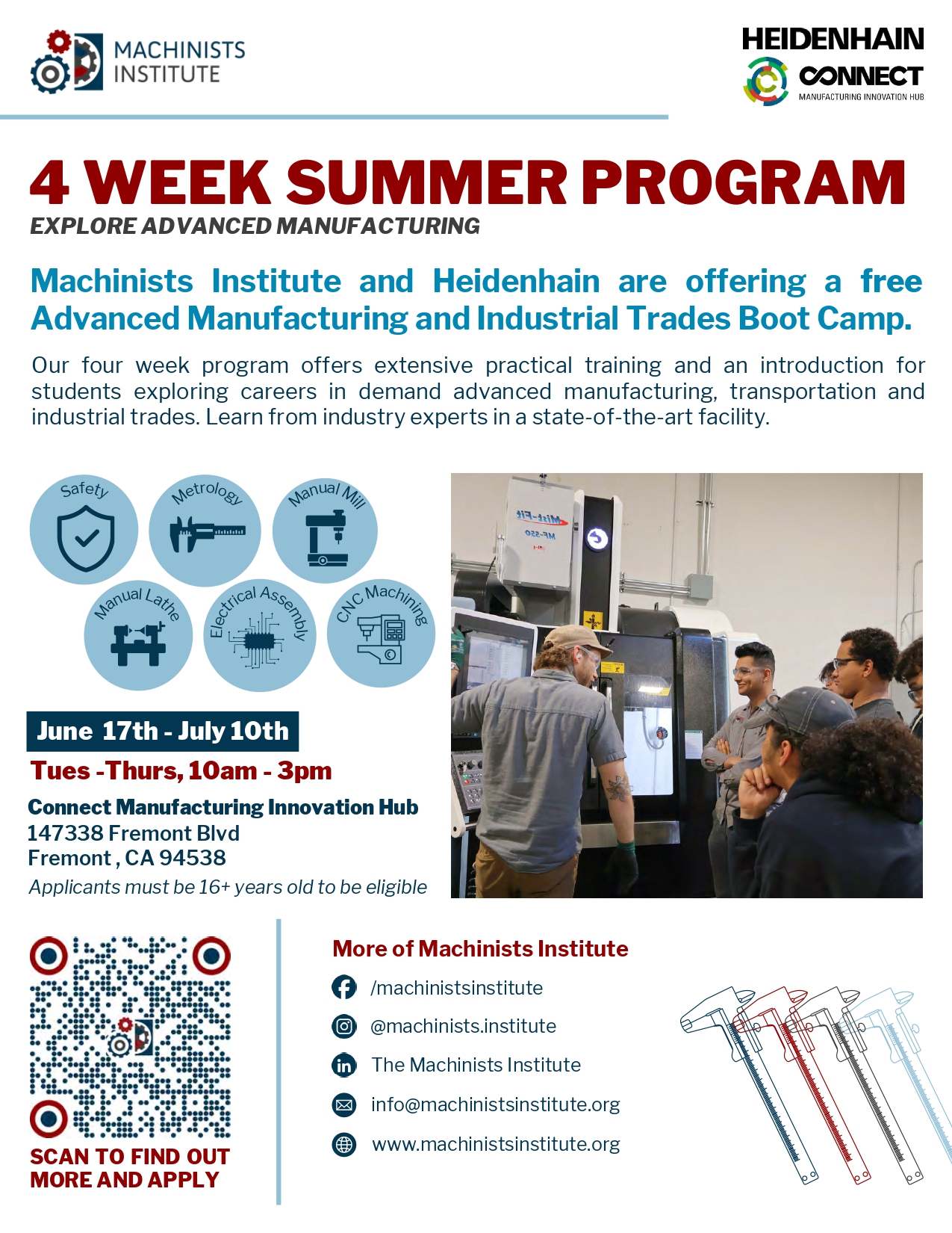 Mfg Summer Bootcamp Banner